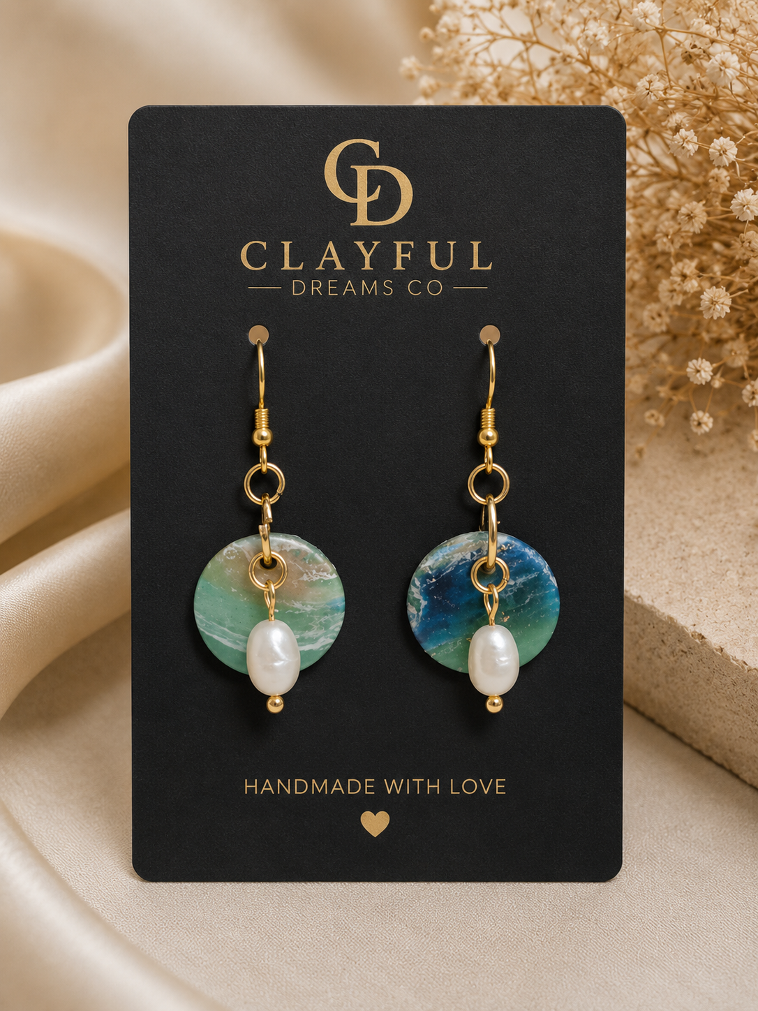Seafoam Heirloom Drops